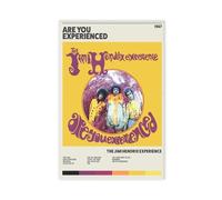 SPERKY Are You Experienced Poster d'album de musique sur toile pour décoration murale de salon, chambre à coucher, style sans cadre, 60 x 90 cm