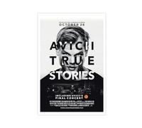 SPERKY Avicii True Stories Poster sur toile pour décoration murale de salon, chambre à coucher, sans cadre, 30 x 45 cm