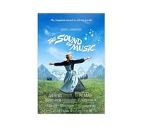 SPERKY Poster du film The Sound Of Music sur toile - Décoration murale pour salon, chambre à coucher - Style sans cadre - 50 x 75 cm