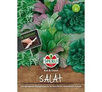Sperli Mélange de Salades « Red & Green » - Bande de Semis 5 m - 1 sachet