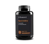 Spermidine - 6 mg par gélule avec Vitamine B1 et Zinc - Haute Dose - 120 Gélules - Extrait 100% Naturel de Germe de Blé - 6 Mois d'approvisionnement - Végan, Sans Additifs, Sans OGM - Zenement