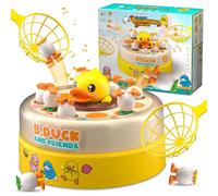 SPERMUOY Duck Jouet canard Pups Jeu Catch Duck Pop Up pour enfants Jeu de société Jeu de société Jeu de musique pour rebondir et attraper les canards
