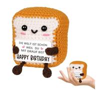 SPERMUOY Forme de toast positive - Cadeau d'anniversaire pour femme - Pomme de terre positive - Cadeau porte-bonheur - Cadeau pour petite amie, femme, maman - Anniversaire