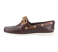 Sperry Authentic Original Chaussures bateau à 2 œillets pour homme, marron foncé, pointure 44 large, marron foncé, 43 EU