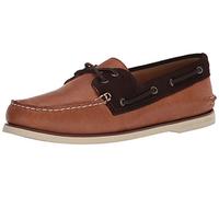 Sperry Chaussures bateau à 2 œillets pour homme Gold Authentic Original, marron clair, 12 Wide