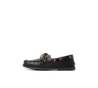 Sperry Chaussures bateau authentiques originales à 2 œillets pour homme, Noir/Amaretto, 10.5 Wide
