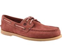 Sperry - Chaussures bateau pour homme "Authentic Original", en daim FS11597 (39,5 EU) (Rouge)