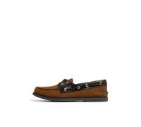 Sperry Homme Authentic 2 Eye Chaussures Bateau Authentiques à 2 œillets, Marron, Pointure 41, 42 EU