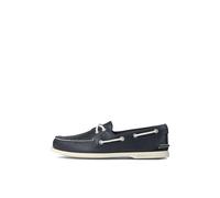 Sperry Homme Authentic Original 2-Eye Boat Shoe Chaussure Bateau, Bleu Marine, 49 EU Large