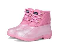 Sperry Port Boot Bottes de pluie unisexes pour enfant, Rose, 8 Big Kid