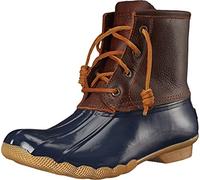 Sperry Saltwater, Botte Tendance Femme, Bronzé/Bleu marine, Taille 35,5 EU (5,5)