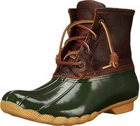 Sperry Top Sider Saltwater Femmes US 7 Vert Botte de Pluie4.5 EU 38
