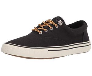 Sperry Top-Sider Striper Storm CVO Baskets en Cuir pour Homme, Noir, 44 EU