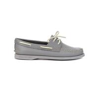 Sperry Women's Authentic Original Grey Perforated Boat Shoes STS87112 (US)