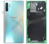 SPES Original Cache Batterie, arrière, Cache Batterie, Cache arrière pour Samsung Galaxy Note 10 Plus N975F Argenté