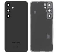 SPES Original Cache Batterie, arrière, Cache Batterie, Cache arrière pour Samsung Galaxy S24 FE S721B Noir/Film adhésif