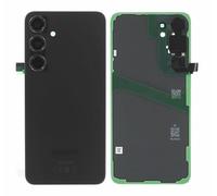 SPES Original Cache Batterie, arrière, Cache Batterie, Cache arrière pour Samsung Galaxy S24 Plus S926B Onyx Noir/Film adhési