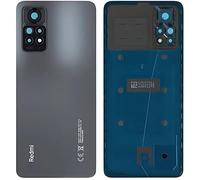 SPES Original Cache Batterie arrière pour Xiaomi Redmi Note 11 Pro 4G Gris/Film adhésif pré-monté en Usine et Verre d’Appareil Photo