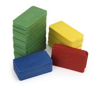 Spesh 40 Pièces Cales Plastique de Reglage 40x75mm Kit Cales de Réglage Jeu de Cale de Vitrage en Plastique pour Porte, Fenêtre - Épaisseurs Disponibles : 1,5, 3, 5, 10 mm