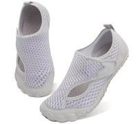 Spesoul Chaussures aquatiques pour homme et femme - Séchage rapide - Pour natation, plage, piscine, randonnée, entraînement, sports nautiques en plein air, Avel Gris clair, 39/39.5 EU