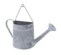 Spetebo Arrosoir mural en zinc pour planter - 43 x 21 cm - Pot de fleurs en métal à fixer au mur - Décoration murale vintage - Pot de fleurs à suspendre - Shabby Chic, 91632