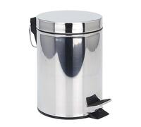 Spetebo Cosmétiques bin acier inoxydable de 20 litres - avec godet amovible - poubelle à pédale