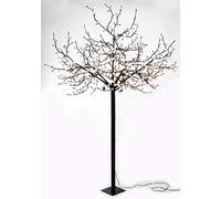 Spetebo LED Arbre avec 600 LED - 250cm - pour l'intérieur et l'extérieur - Blanc Chaud