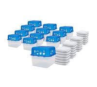 Spetebo Lot de 12 déshumidificateurs sans électricité - 24 x 400 g granulés - Pour pièces 25 m², fenêtres, appartement, cave et camping-car - Protection contre l'humidité