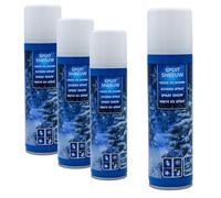 Spetebo Lot de 4 bombes de neige artificielle décorative à pulvériser - 111 ml - Pour décoration de sapin de Noël