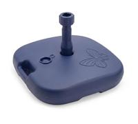 Spetebo Pied de parasol en plastique - 45 x 45 cm - Bleu - Remplissable - 20 l