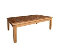 Spetebo Table basse de jardin en bois d'acacia huilé - 80 x 50 cm - Table de salon d'extérieur en bois massif - Table de balcon - Table basse - Table d'appoint - Table d'appoint - Table de salon