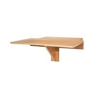 Spetebo Table murale pliable en bois, 60 x 40 cm, pour économiser de l'espace dans la cuisine, la salle à manger, le restaurant, le buffet - suspendue