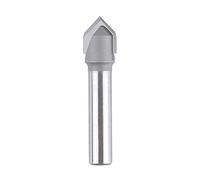 SpeTool Fraise à Chanfreiner a Rainurer en V Diamètre de la Tige 8mm 90 Degrés CNC pour Gravure en V Diamètre de Coupe 12mm Fraise V pour Chanfreiner Graver