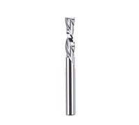 SpeTool Fraise Defonceuse 6mm Diamètre de la tige Fraise a Rainurer 24mm Longueur de coupe Spirale 60mm Longueur totale Downcut CNC à défoncer HRC55 pour Coupe du Bois Sculpture