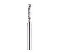 SpeTool Fraise hélicoïdale 8 mm Tige compression 6 mm Diamètre de coupe 24 mm Fraise à rainurer CNC pour défonceuse Fraise à rainurer en spirale Fraise à bois Fraise à bois Fraise à queue VHM Fraise à