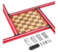 SpeTool Gabarit de défonceuse à jus réglable pour planches à découper jusqu'à 65,6 x 65,6 cm, guide de toupie en aluminium avec échelles métriques et impériales