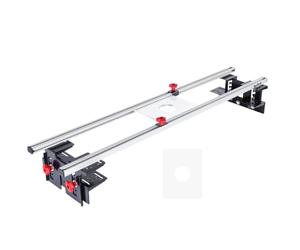 SpeTool Guide Défonceuse à Bois Rail pour Routeur Rail de Guidage pour Routeur Rail de Défonceuse 3 Axes Réglables Router Sled pour l'Aplanissement de Grandes Surfaces Irrégulières