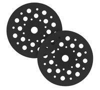 SpeTool Lot de 2 protections de disque de ponçage Ø 125 mm 33 trous - Compatible avec Festool, Bosch, Dewalt et plus encore, tampon de protection pour ponceuse excentrique, tampon d'interface durable