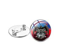 Spetsnaz GRU Badge Broche en verre Cabochon décoratif pour homme, amateurs de bijoux favoris, Verre