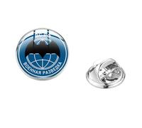 Spetsnaz GRU Broche des forces spéciales russes en acier inoxydable pour détachement de cabochon en verre pour sac, Métal