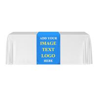 SPETYORT Chemin de table personnalisé, nappe personnalisée avec logo d'entreprise, texte photo, bannière en vinyle pour entreprise, mariage, anniversaire, foire commerciale, événement