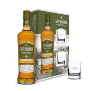 SPEYBURN - Bradan Orach Coffret 2 Verres - Single Malt Whisky - Notes de Miel & Pomme verte - Vieilli en fût de bourbon - Origine : Écosse/Speyside - 40% Alcool - 70 cl
