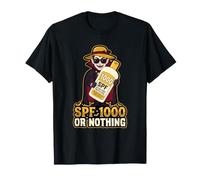 SPF 1000 Ou Rien D'Humoristique Ni Vampire Sun Halloween Fun T-Shirt