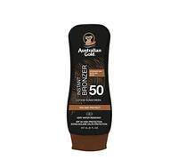 AUSTRALIAN GOLD SUNSCREEN SPF50 lotion with bronzer 237 ml