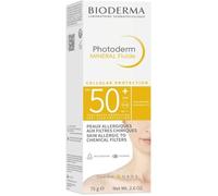 Spf 50+ Pour Les Peaux Allergiques Aux Filtres Chimiques 75g Photoderm Mineral Fluide