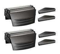 SPF300 Tête de Rasoir Titanium compatibles avec Remington TITANIUM-X Flex & Pivot et Cutter F5800 & F7800，Lot de 2