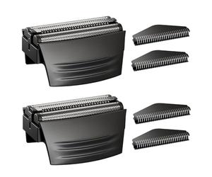 SPF300 Tête de Rasoir Titanium compatibles avec Remington TITANIUM-X Flex & Pivot et Cutter F5800 & F7800，Lot de 2