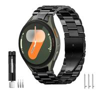 SPGUARD Bracelet compatible avec Samsung Galaxy Watch 7 FE 6 5 4 40mm/44mm,Galaxy Watch 6 Classic 43mm/47mm/5 Pro 45mm/4 46mm/42mm Cinturino,No Gap Bracelet de Remplacement en Acier Inoxydable