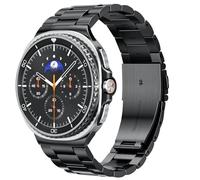 SPGUARD Bracelet compatible avec Samsung Galaxy Watch8 40mm/44mm/Classic 46mm 2025,Bracelet métallique en acier inoxydable No Gap Business pour Galaxy Watch 8 Hommes Femmes,PAS pour d'autres modèles