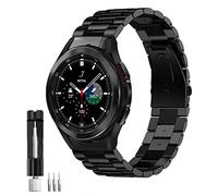 SPGUARD Bracelet Galaxy Watch FE/7/6/5/4【No Gap】 22 mm de Montre en Acier Inoxydable Band compatible avec Galaxy watch 6 classic 43/47mm,Galaxy Watch 5 pro 45mm